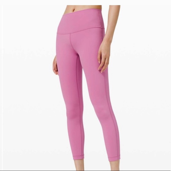 🍋Lululemon Wunder Under Pink Leggings 25”🍋 - Picture 4 of 4